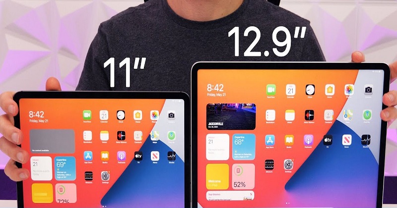 Mua iPad Pro 2021, chọn phiên bản 11 inch hay 12.9 inch???