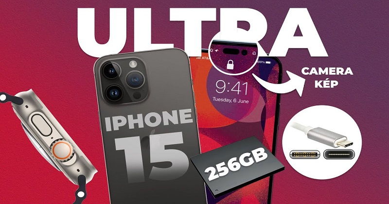 Hé lộ những thông tin gây sốc về iPhone 15 Ultra !!!