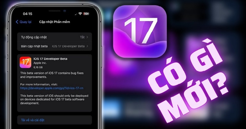 Bản cập nhật iOS 17 có gì mới mẻ và thú vị ???