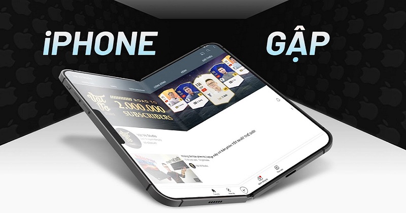 Hé lộ thông tin về iPhone màn hình gập: Sẽ có thiết kế tương tự Galaxy Z Fold3???