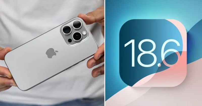 🔋 iOS 18.6 – Bản cập nhật được mong đợi: Apple sửa lỗi, tối ưu pin và hiệu năng sau nhiều phàn nàn từ iOS 18.5