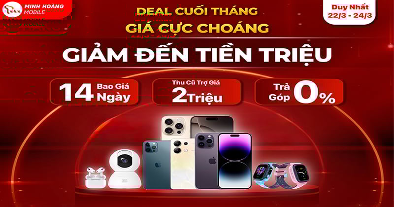 🔥 FLASH SALE CUỐI TUẦN: GIÁ SẬP SÀN – DEAL HỜI CỰC CHẤT 🔥