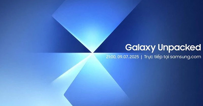 Samsung Galaxy Unpacked 2025: Màn chào sân hoành tráng cho Fold7, Flip7 và hệ sinh thái AI thông minh