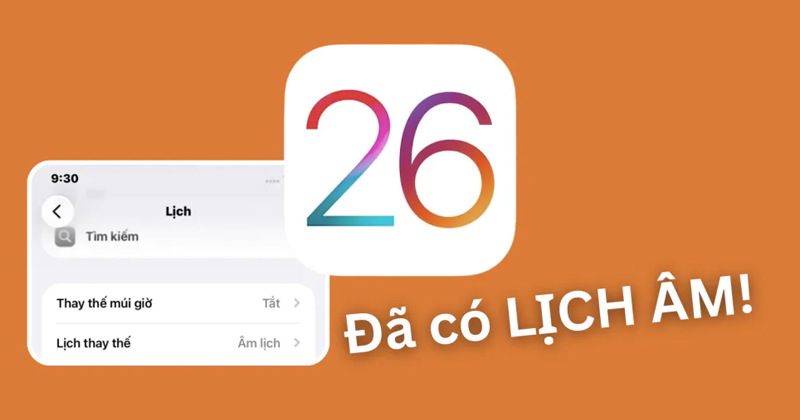 iOS 26: Bản cập nhật 
