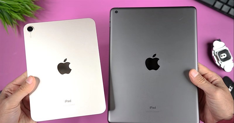Ra mắt cùng thời điểm, tại sao iPad Mini 6 nhỏ gọn đắt đỏ hơn iPad Gen 9?