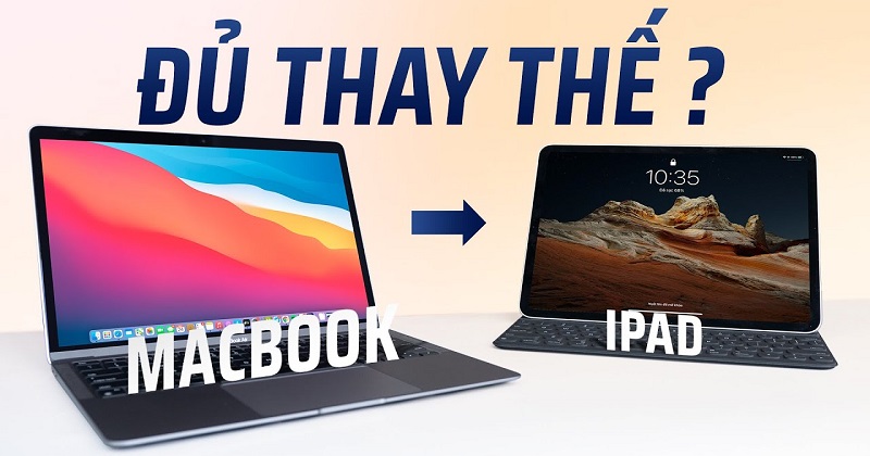 Vì sao iPad vẫn chưa đủ khả năng thay thế laptop ???
