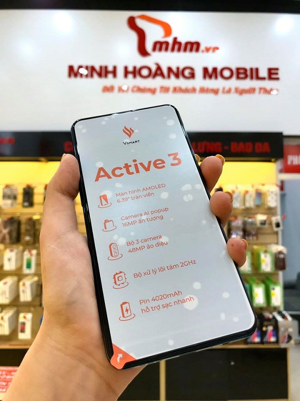 Điện thoại Vsmart Active3 giá rẻ, Điện thoai vinsmart active 3 bảo hành 6  tháng, kèm đầy đủ phụ kiện chính hãng | Shopee Việt Nam