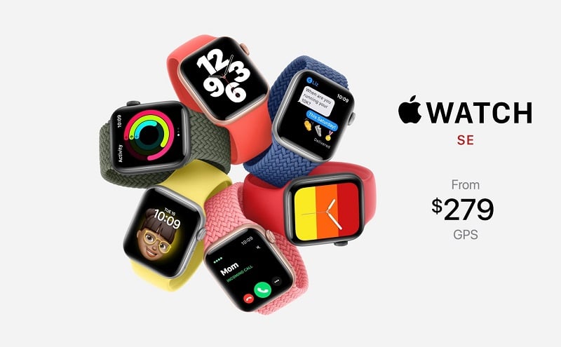 Sánh vai cùng Apple Watch Series 6 tại sự kiện, Apple Watch SE có điều gì thú vị?
