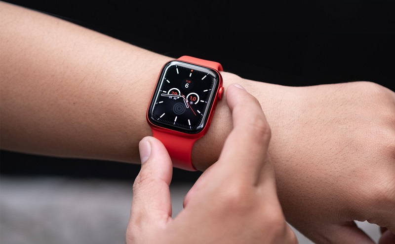 Apple Watch Series 6 40mm (GPS) Viền Nhôm Đỏ / Dây Cao Su Đỏ - Chính hãng VN/A