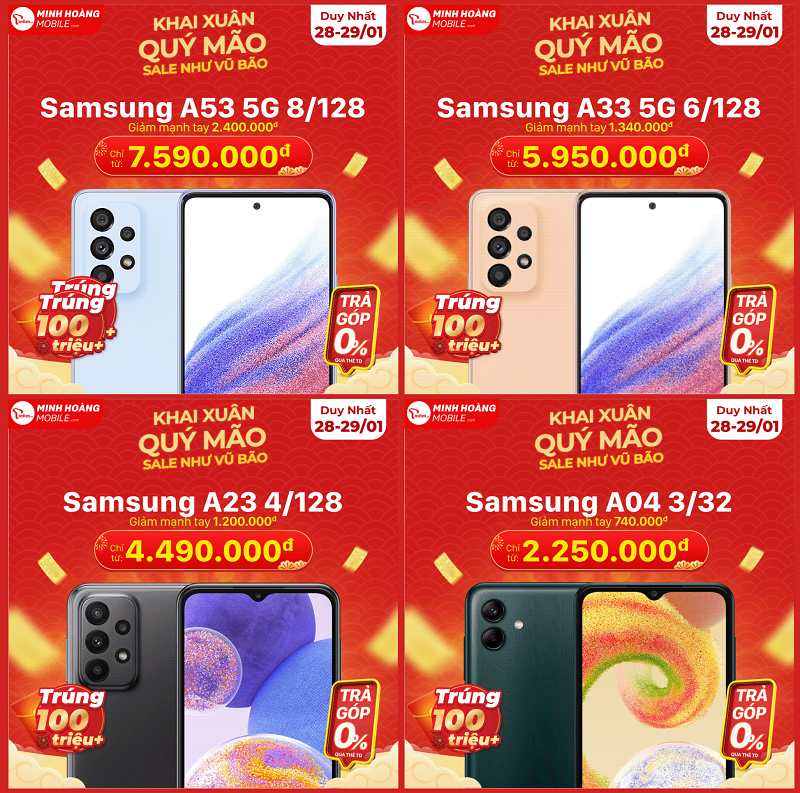 KHAI XUÂN QUÝ MÃO - SALE NHƯ VŨ BÃO !!!