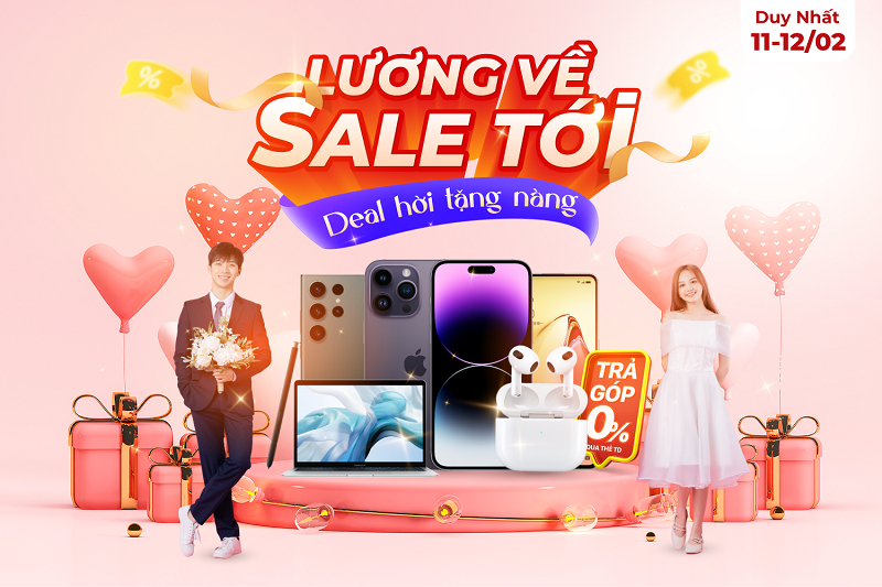 LƯƠNG VỀ - SALE TỚI !!!
