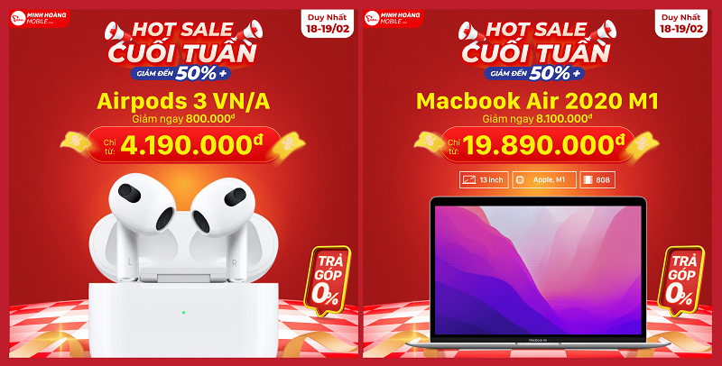 HOT SALE CUỐI TUẦN !!!