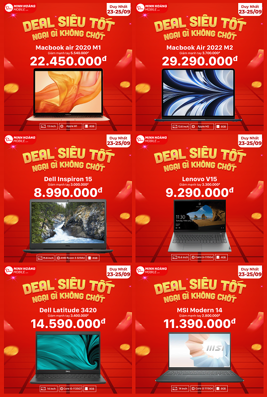 DEAL SIÊU TỐT - NGẠI GÌ KHÔNG CHỐT !!!