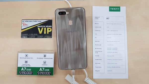 bán oppo a7 hải phòng