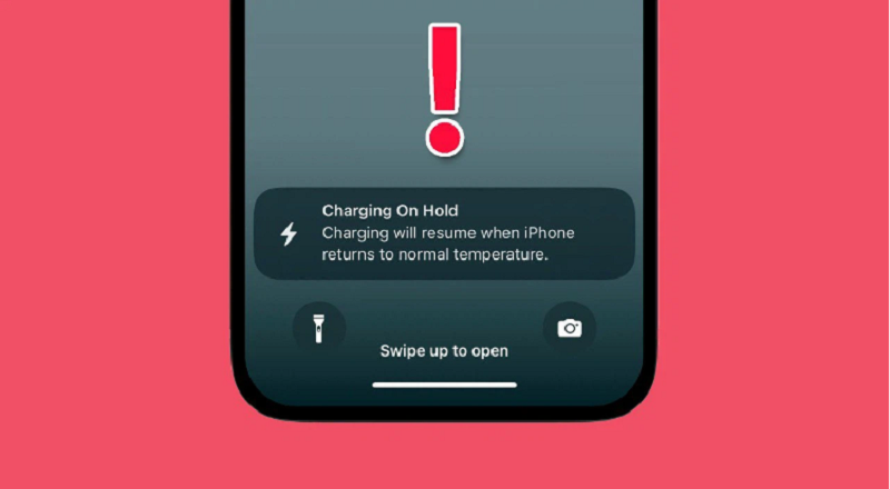 Phải làm gì khi cảnh báo quá nhiệt xuất hiện trên iPhone trong quá trình sạc pin ???
