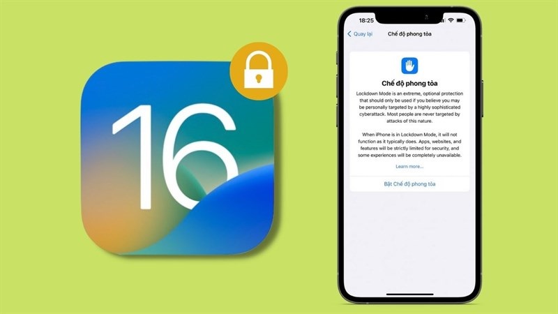 Bảo mật iPhone tuyệt đối với chế độ Lockdown, bạn đã biết hay chưa ???