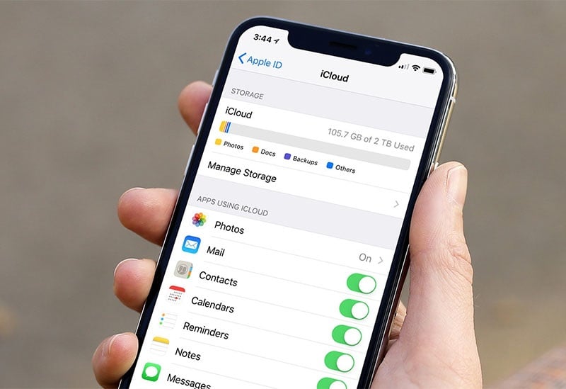 Tài khoản iCloud: \