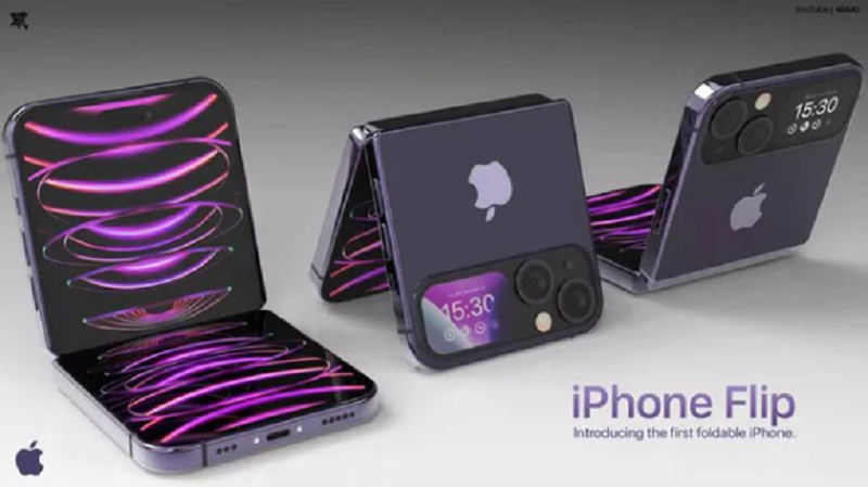 Chiêm ngưỡng concept iPhone màn hình gập siêu độc đáo và thú vị !!! hình ảnh 2