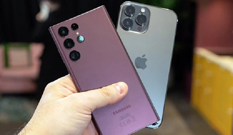 Galaxy S22 Ultra và iPhone 13 Pro Max: Đâu là chiếc flagship hàng đầu hiện nay??