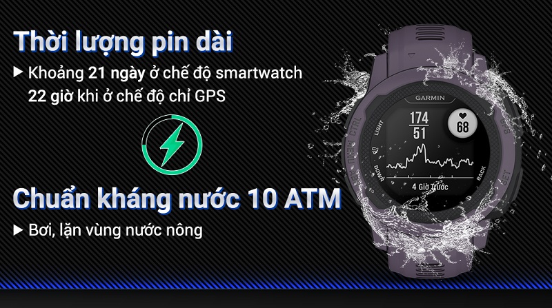 Garmin Instinct 2S - Phân Phối Chính Hãng