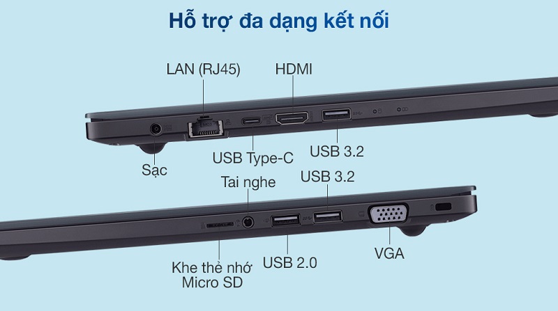 Laptop Asus Expertbook P2451FA-BV3113  ( bảo mật vân tay )  - Phân Phối Chính Hãng