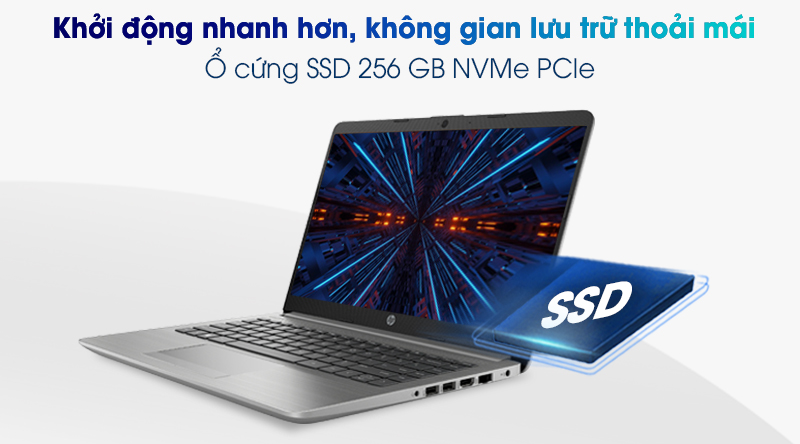 Laptop HP 245 G8 R3 3250U/4GB/256GB/Win10 - Phân Phối Chính Hãng