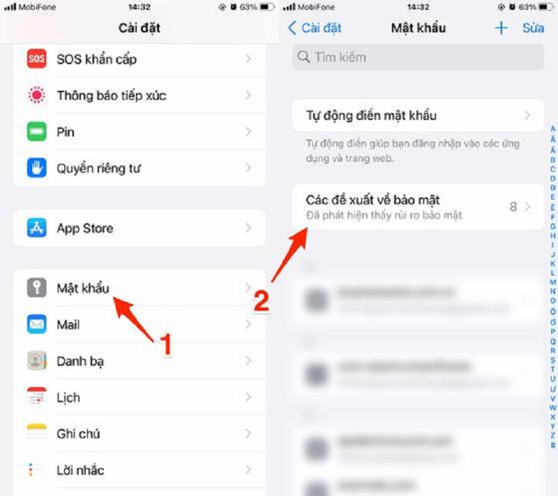 Làm thế nào để kiểm tra xem mật khẩu trên iPhone có bị rò rỉ hay không??? hình ảnh 2