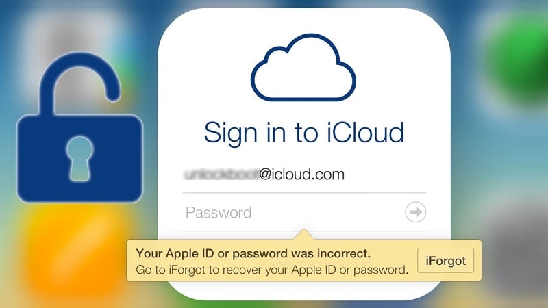 Làm thế nào nếu chẳng may quên mật khẩu iCloud trên iPhone???