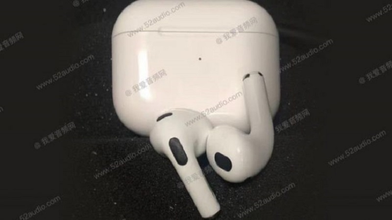 Bất ngờ xuất hiện hình ảnh thực tế của AirPods 3, vừa nhìn nghĩ ngay đến AirPods Pro