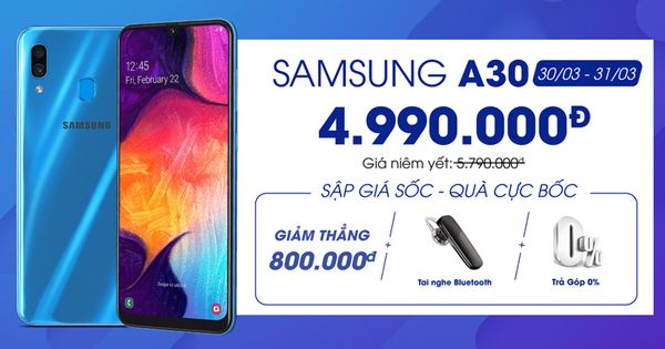 samsung galaxy a30 hải phòng