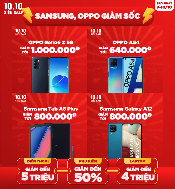 SIÊU SALE 10/10 - SĂN SALE LIỀN TAY, CHỐT NGAY GIÁ SỐC !!!