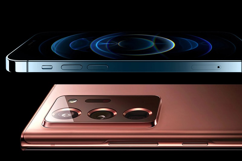 "So kè" iPhone 12 Pro Max và Galaxy Note 20 Ultra: "Cuộc chiến" giữa các flagship hàng đầu