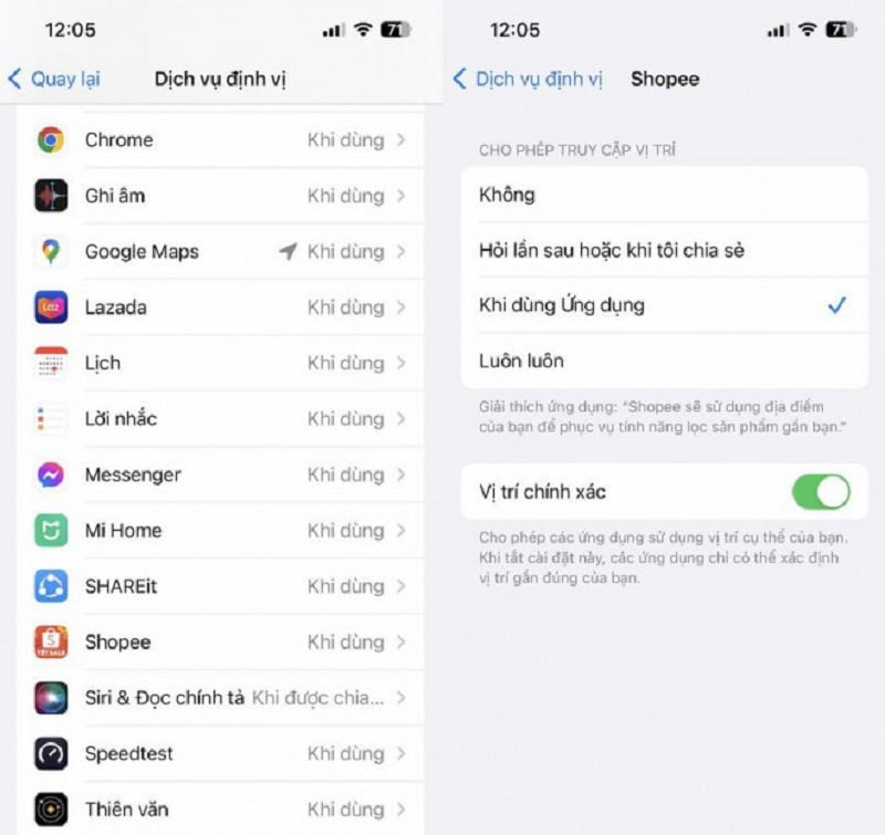 Tại sao người dùng nên tắt vị trí chính xác trên iPhone ??? hình ảnh 3