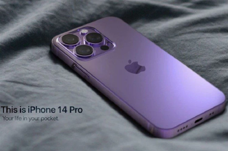 Chiêm ngưỡng iPhone 14 màu Tím tuyệt đẹp, dự đoán sẽ gây bão khi ra mắt !!!