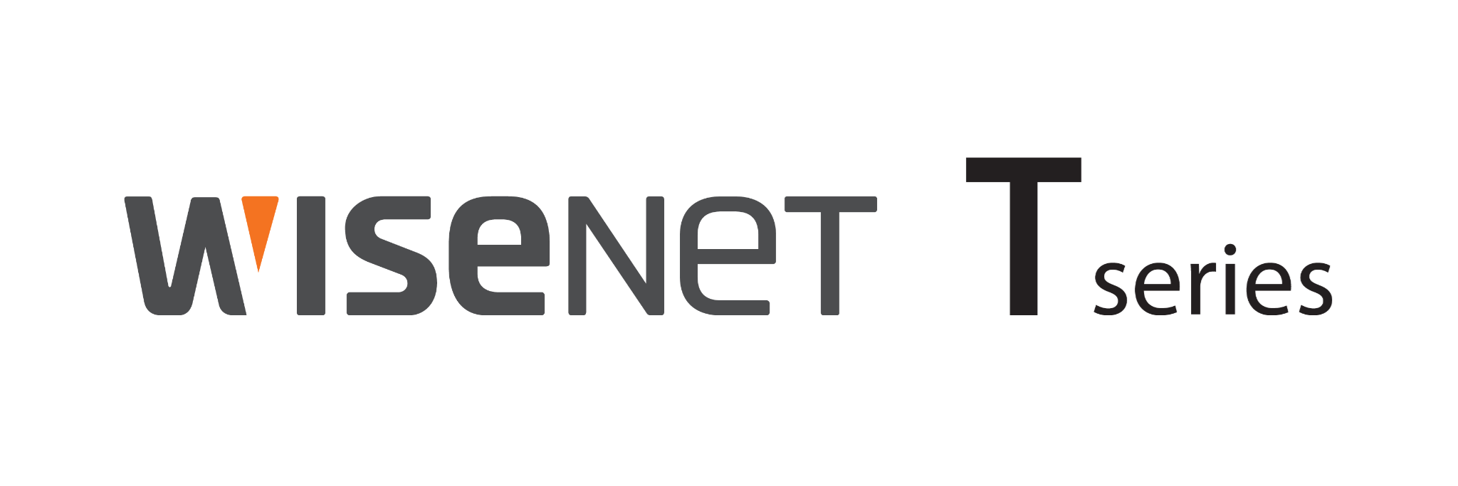 Wisenet T series logo
