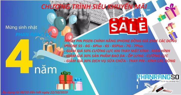 Mừng sinh nhật Phan Rang Số tròn 4 tuổi