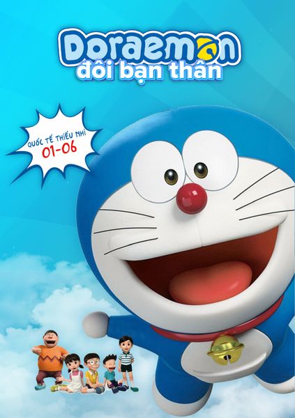 QUỐC TẾ THIẾU NHI 1.6 - DORAEMON & ĐÔI BẠN THÂN