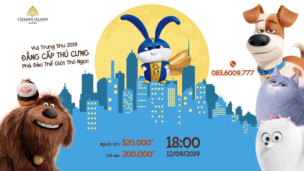 VUI TẾT TRUNG THU 2019 - ĐẲNG CẤP THÚ CƯNG