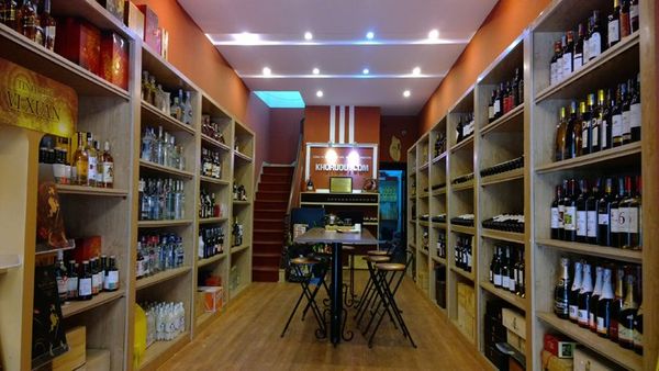Thiết kế nội thất cửa hàng rượu và những vấn đề cần ghi nhớ
