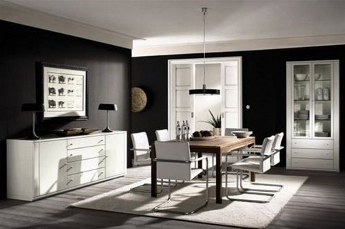 Thiết kế nội thất đen trắng - Đơn giản mà nghệ thuật