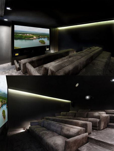 Thiết kế nội thất rạp chiếu phim trong nhà