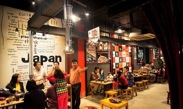 Thiết kế quán nướng Nhật Bản đáp ứng tối đa mong đợi của thực khách