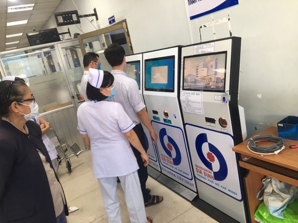 GOODM Hoàn Thành Bàn Giao Hệ Thống Kiosk Cho Bệnh Viện Nhân Dân Gia Định