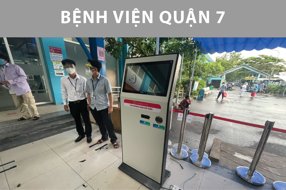 Thần Tốc Lắp Đặt Hệ Thống Kiosk Cho BV Quận 7 Trong Mùa Dịch