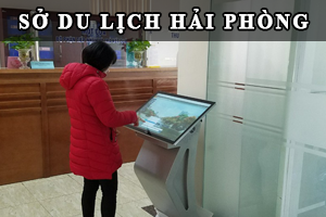 Sở Du lịch Hải Phòng trang bị Kiosk tra cứu thông tin quảng cáo GoodM!