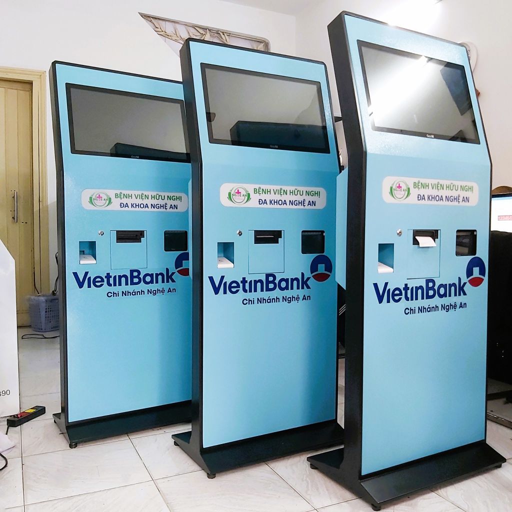 Vietinbank Tin Tưởng Kiosk Lấy Số Thứ Tự GoodM!