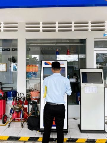 GoodM! Lắp Đặt Triển Khai Kiosk Theo Yêu Cầu Cho Cửa Hàng Petrolimex