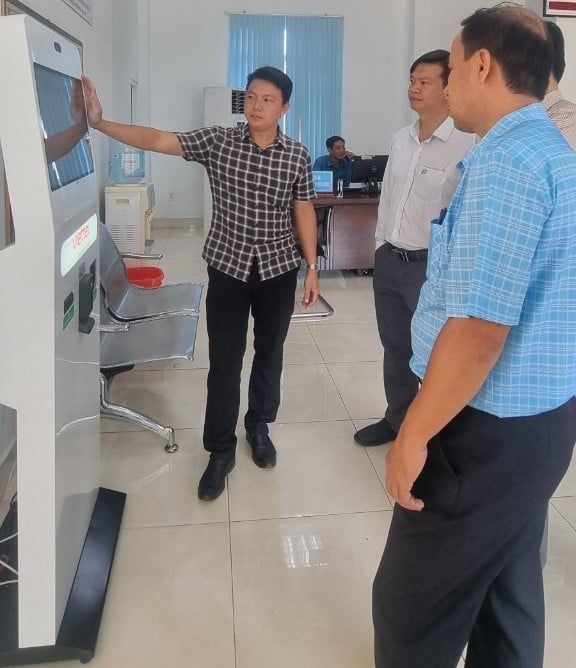 Kiosk nộp và tra cứu hồ sơ cho cơ quan công an