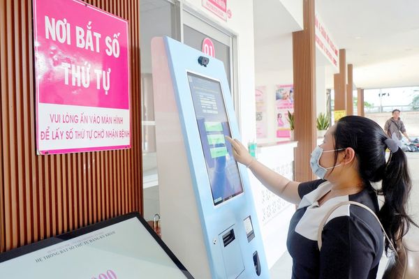 Bệnh Viện Phụ Sản Cần Thơ Đột Phá Với Kiosk Đăng Ký Khám Chữa Bệnh
