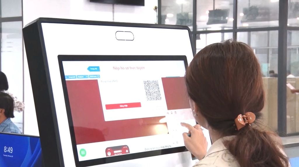 Kiosk kết nối dữ liệu dân cư với dịch vụ công
